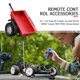thumbnail image 5 of Coche de remolque con resorte de hoja de metal para 1/10 RC Crawler Axial SCX10 90046 (rojo) Ehuebsd libre de BPA, 5 of 9