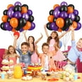 thumbnail image 4 of Halloween Confetti Balloons - 30PCS Black Orange Latex Balloons for Party Decorations, Hocus Pocus Decor, Indoor Outdoor Halloween Decor, Durable & Odorless, Helium & Air Fill, 24H Customer Service, 4 of 9