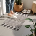 thumbnail image 4 of Boho Black and White Tribal Ethnic Pattern Door Rugs,Washable Non Slip Door Mats Indoor,Decorative Door Mats,Entry Mat Indoor for Entrance,Bedroom,Kitchen,Bathroom,16"x24", 4 of 6