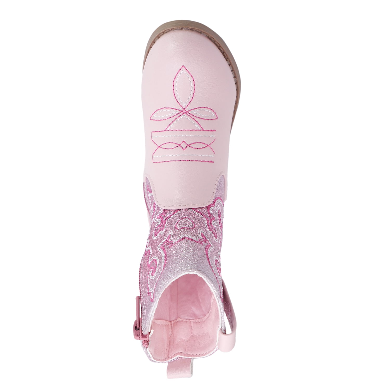 Pawz Little & Big Girls' Glitter Western Boots