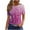 #0046-Purple, variant on Womens Loose Fit Tshirts Short Sleeve Summer Tops Casual Workout Yoga Tunic Gradient Color T Shirts Tops