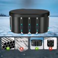 thumbnail image 3 of Upgrade 129 Gal XL Large Oval Ice Bath Tub for Athletes, Collapsible Cold Plunge Tub-Multiple Layered for Post-Exercise Recovery, Portable Bathtub for Home, Gyms, Indoor, Outdoor use, 3 of 11