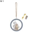 thumbnail image 2 of PENGXIANG 1 Set Christmas Pendant Tree Deer Pattern Wear-Resistant Wood Wall Background Hangings Home Decor, 2 of 9