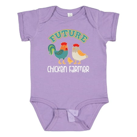 

Inktastic Future Chicken Farmer in Training Gift Baby Boy or Baby Girl Bodysuit