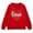 Red, variant on Coerni Oversized Sweatshirts for Girls Cotton Crewneck Long Sleeve Pullover Cute Heart Graphic Shirts Athletic Warm Trendy Clothes