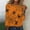 Yellow, variant on CLOISE Halloween Tee Shirts for Women Fashion Halloween Spider Printed Tees Long Sleeve Crew Neck Tops Basic Casual Oversized Shirts Spooky Party Outfits Fall Gift