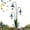 A*1, variant on Triple Bluebells Garden Stake With Bell,2026 Metal Flower Outdoor Yard Decoration,Flamed Copper Triple Blue Bells Garden Stake,Handmade Weather Resistant for Walkways Patios Lawn Walkways