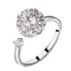 thumbnail image 4 of 6pcs De Bodas De Compromiso Giratorio Ajustable De Cubic Zirconia Joyería Sunnimix Anillo de circón giratorio, 4 of 8