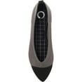 thumbnail image 3 of Journee Collection Womens VEATA Stretch Casual Pointed Toe Flats, 3 of 3