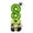 H, variant on Meiiso Foil Balloon Number 1 Birthday Party, 40 Inch Green Football Number Balloon Set for Kids Boys 1st Birthday Decorations