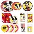 thumbnail image 1 of Mickey Mouse Party Pack for 8 | Plates, Cups, Napkins, Tablecloth & More | Join the Fun!, 1 of 11