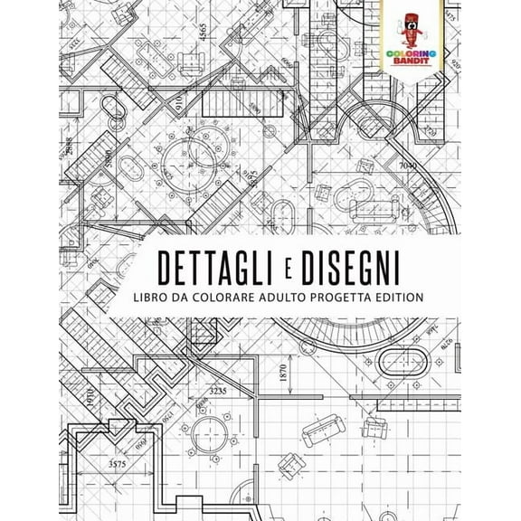 Dettagli E Disegni: Libro Da Colorare Adulto Progetta Edition, (Paperback)