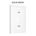 thumbnail image 2 of Haiem Hot Dog 6 Pattern Decorative Wall Plates, 1-Gang 5.0" x3.0", Unbreakable Thermoplastic Faceplate Cover for Decorator Receptacle Outlet & Switch-Style T, 2 of 6