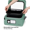 Presto 6Quart Nomad® Traveling Slow Cooker, Green 06016
