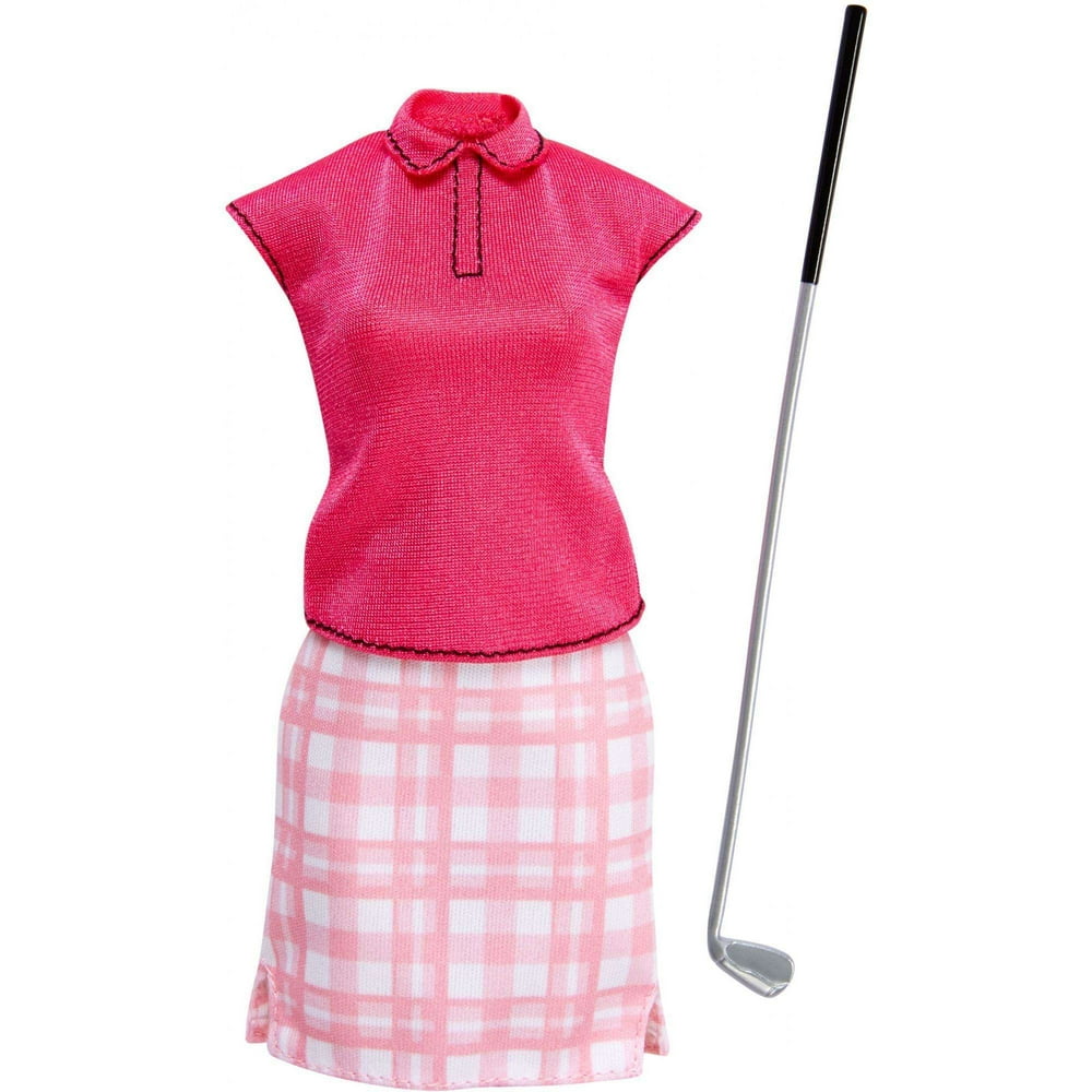 barbie golf club set