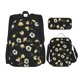 thumbnail image 1 of Disketp Daisy Mochila Estampada de Gran Capacidad con Lonchera y Estuche, Set de 3 Piezas para Estudiantes, 1 of 6