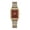 GoldRed, variant on Small Gold Watches for Women, Dainty Luxury Diamond Dial, Stainless Steel Bracelet Watch, Fashion Ladies Analog Quartz Watch, Minimalist Waterproof Womens Wristwatch Gifts (Red)