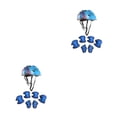 thumbnail image 3 of Casco de rodillo ajustable Matsuzay para niños y niñas 2piezas Azul oscuro, 3 of 6