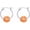 Basketball, variant on Cardinal Earrings 925 Sterling Silver Red Bird Earrings Cardinal Hoop Earrings Cardinal Bird Jewelry Gifts for Women Sensitive Ears