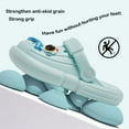 thumbnail image 5 of Hobibear Garden Clog Toddler Slip on Beach Slipper Sandals(Toddler/Little Kids/Big Kids)Blue 7-8, 5 of 7