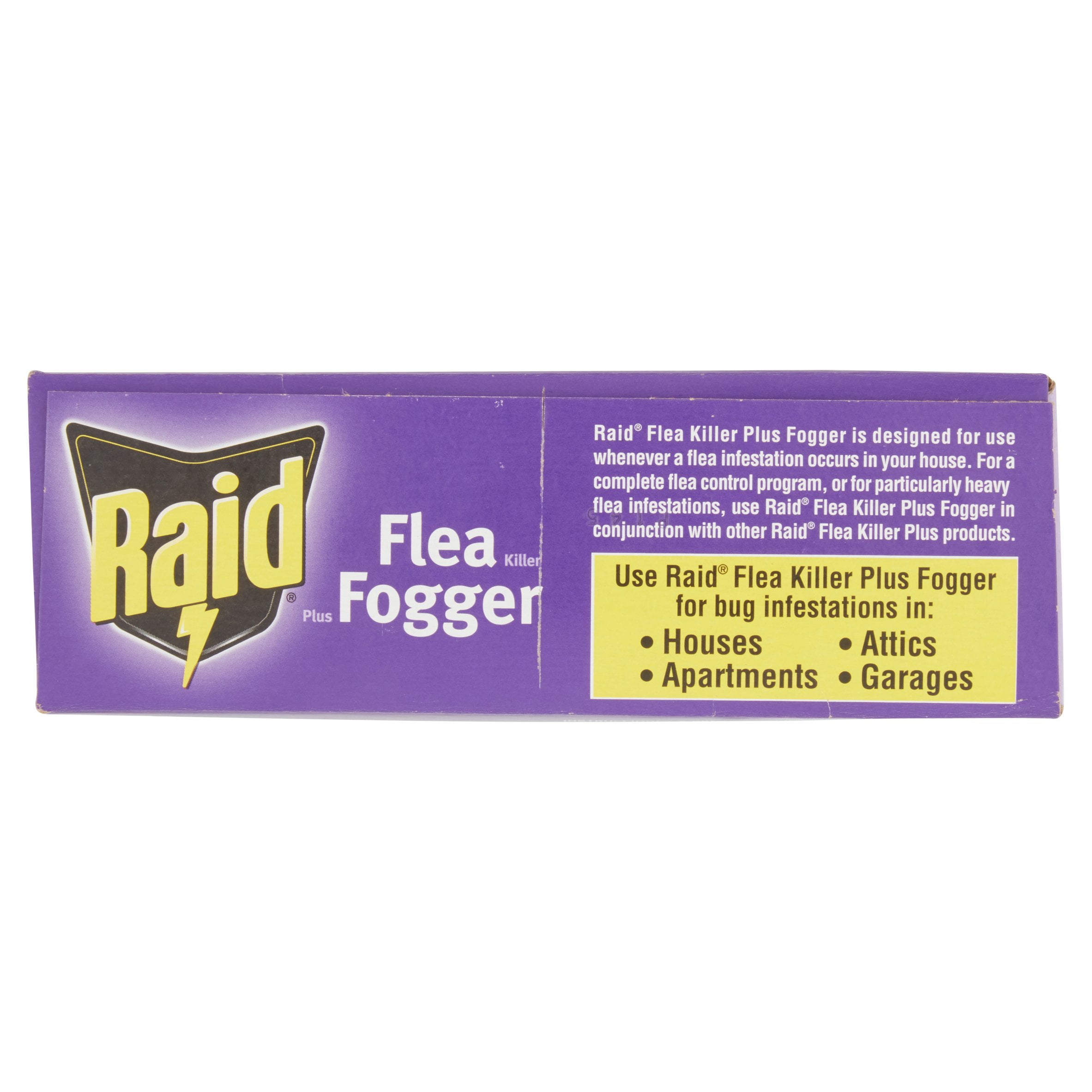 What is better, Raid Fogger or Raid Fumigator, or can they be used at the same time?