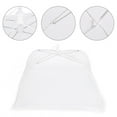 thumbnail image 4 of Carpas para alimentos 2 piezas Paraguas de comida para el hogar Carpa de malla plegable para conservación de alimentos Accesorios de cocina Tienda Cubierta para alimentos Red ANGGREK Otros, 4 of 8