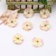 thumbnail image 3 of 50 Uds. Cabezas de flores de cerezo, surtido de flores de seda artificiales, suministros para fiesta de boda, diademas, vestido DIY, 3 of 5