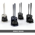 thumbnail image 3 of MR.SIGA Toilet Plunger and Bowl Brush Combo for Bathroom Cleaning, Black, 1 Set, 3 of 5