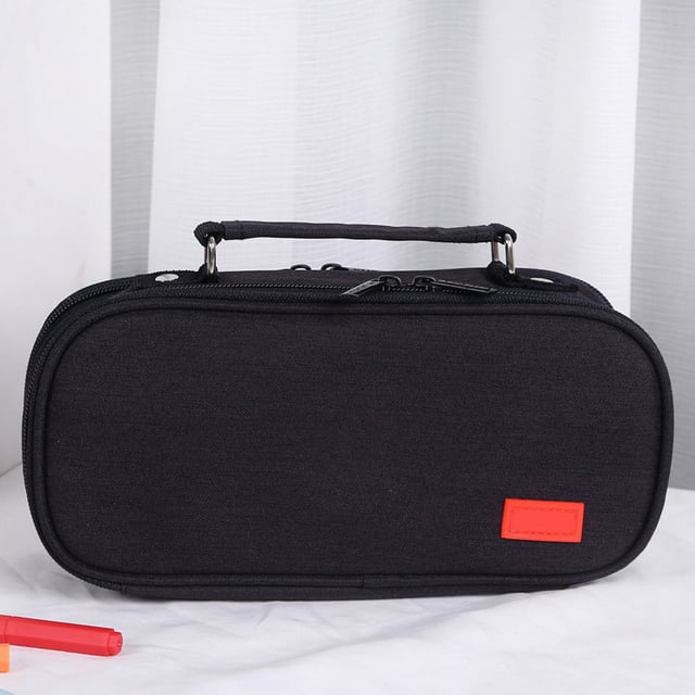 Estuche para lápices, estuche para lápices, organizador de lápices de alta capacidad, estuche para lápices, características mejoradas