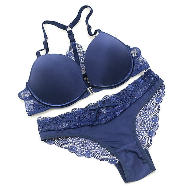 Ropa Interior Sexy Mujer Lenceria Guess Pijama De Encaje En Modal Para  Mujer (azul Marino) Salto De Cama Mujer - Main Image