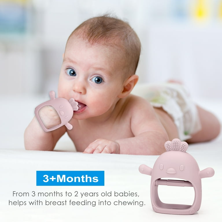 Baby Teething Toy, AMIR Baby Toys Soft Silicone Teething Toys BPA