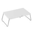 thumbnail image 2 of DYNWAVECA Folding Camping Table Compact Side Table for Travel Outdoor Cooking Barbecue silver, 2 of 10