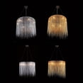 thumbnail image 4 of Fountain Ave. Collection Chrome Jewelry Round Hanging Fixture, 4 of 7