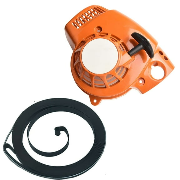 Recoil Pull Starter and Spring Kit for BG86 BG56 Leaf Blower - Compatible with 4241 080 2106 and 4237 190 0600 - Easy Install, Durable Metal and Plastic Construction