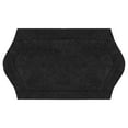 thumbnail image 6 of HOME WEAVERS Waterford Collection Cotton Tufted Bath Rug, 17" x 24", Black, 6 of 9