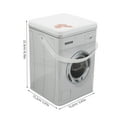thumbnail image 2 of Worgeous 2pcs Laundry Powder Container Laundry Machine Shaped Laundry Powder Holder Multifunctional Storage Box Sundries Holder, 2 of 8