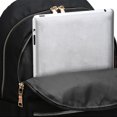 thumbnail image 4 of Casual Daypack for Women Classic Lightweight Multi Pocket Multi Zipper Travel Backpack,for Daily Commute Travel Use, 4 of 7