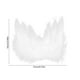 thumbnail image 3 of Adorno de alas de plumas blancas | Decoración para árbol de Navidad, poliéster, diseño elegante de ángel, múltiples tamaños 8x6cm 10x8cm 12x10cm | Realce festivo de coronas, decoración de bodas y, 3 of 8