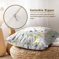 thumbnail image 4 of Brythos 2Pcs Throw Pillow Covers,100% Pure Cotton Pillow Covers,Versatile Multi-Scene Use Couch Pillow Covers,Style8,20"X20", 4 of 6