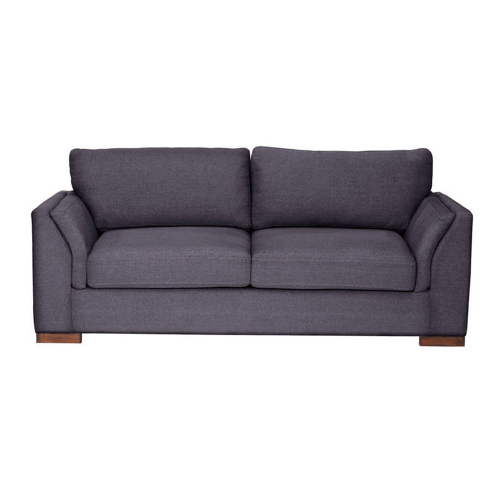 Sofa Cama Milan 2Pl Lino Gris Oscuro