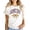 Natural Shirt, variant on Purple and Gold Game Day Shirt for Women, Teens & Kids Team Colors Football Bow Graphic Tee Natural Shirt Youth Large