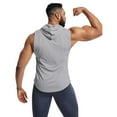 thumbnail image 5 of Fjuchai Mens Sports T-Shirt Tops Workout Tank for Sleeveless Gym T-Shirt Summer Quick Dry Tank Solid Color Casual Running Basketball Tops S-3XL, 5 of 9
