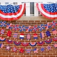 thumbnail image 3 of Independence Day Party Pull Tab Banner,250th Anniversary Holiday Venue Wall Decoration Supplies for 4th of July and Memorial Day,July 4th Decorations, 3 of 6