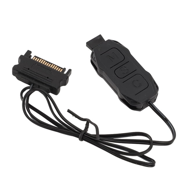 Computer ARGB Fan Controller, Compact Serial ATA Power PC ARGB LED Strip Controller 160mah for Accessory