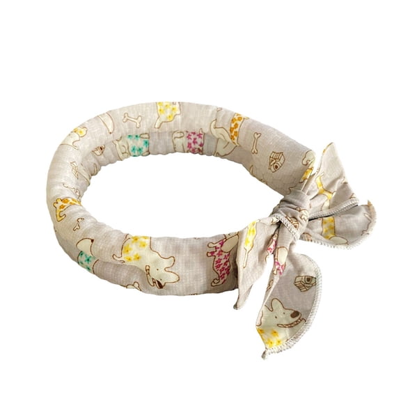 Dog Cooling Bandana, Breathable Instant Cooling Neck Wrap, Reusable Ice Scarf for Small Medium Large Dogs, Summer Pet Cooling Collar for Outdoor Walking & Camping