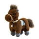 thumbnail image 2 of Muñeco de peluche de caballo, regalo del Festival de Primavera del Zodíaco del Caballo, relleno de Año Nuevo Chino Marrón oscuro, 2 of 9