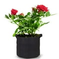 thumbnail image 7 of Rosnek Black Grow Bags Felt Grow Bag Gardening Fabric Grow Pot Vegetable Growing Planter Garden Flower Planting Pot 1/3/5/7/10Gallon, 7 of 7