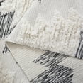 thumbnail image 6 of SAFAVIEH Kenya Lennard Geometric Area Rug, Black/Ivory, 9' x 12', 6 of 11