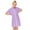 Purple-D, variant on PINQI Little Girls Swim Cover Up Kids Short Sleeve Casual Swimsuit Fashion Zipper Up Beach Bathing Suit Hooded Bathrobe Absorbent Beach Dress(White-E,3-4 Years)
