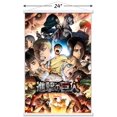 thumbnail image 3 of Attack on Titan: Season 2 - Key Art 02 Wall Poster with Magnetic Frame, 22.375" x 34", 3 of 5